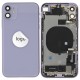 Rear cover incl. small parts (Pulled B) - Purple, For iPhone 11 Rear cover incl. small parts (Pulled B) - Purple, For iPhone 11