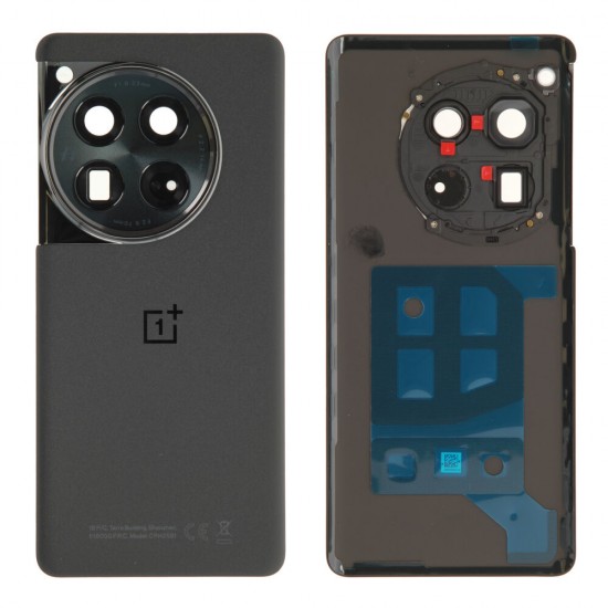 Rear cover (Original) - Silky Black, OnePlus 12 Rear cover (Original) - Silky Black, OnePlus 12
