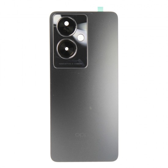Rear cover (Original) - Black, Oppo A79