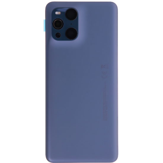 Rear cover (Original) - Blue, Oppo Find X3 Pro