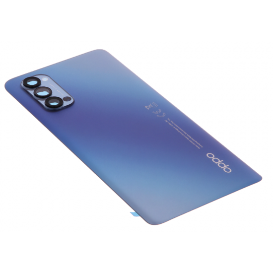 Rear cover (Original) - Blue, Oppo Reno 4 Pro Rear cover (Original) - Blue, Oppo Reno 4 Pro