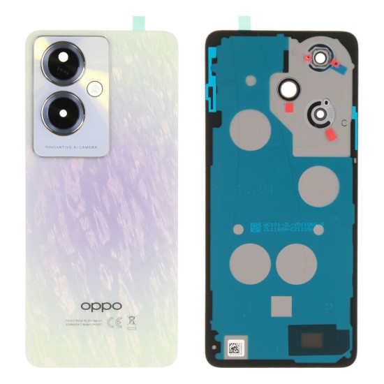 Rear cover (Original) - Purple, Oppo A79