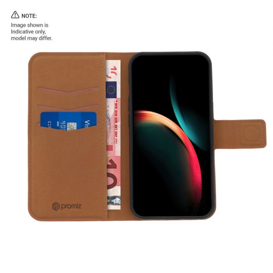 Wallet Case - Brown, Samsung Galaxy A54 5G