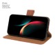Wallet Case - Brown, Samsung Galaxy S25 Wallet Case - Brown, Samsung Galaxy S25