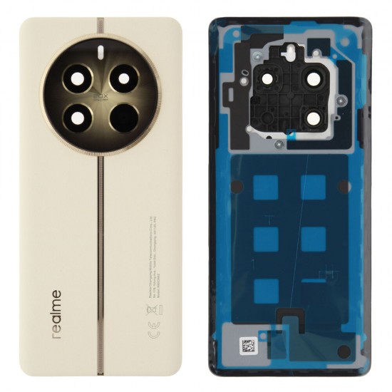 Rear cover (Original) - White, Realme 12 Pro (5G)