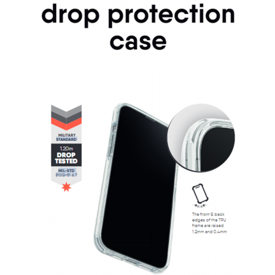 Drop Protection Case - Clear, Samsung Galaxy A54 5G Drop Protection Case - Clear, Samsung Galaxy A54 5G