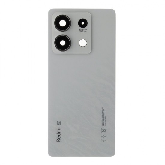 Rear cover (Original) - White, Xiaomi Redmi Note 13 (5G) Rear cover (Original) - White, Xiaomi Redmi Note 13 (5G)