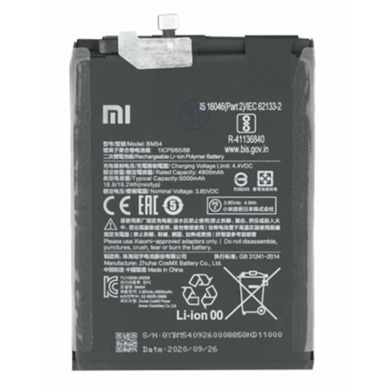 Battery (Original), Xiaomi Redmi Note 9T