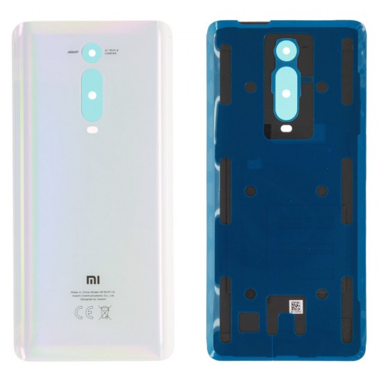 Rear cover (Original) - White, Xiaomi Mi 9T / Mi 9T Pro