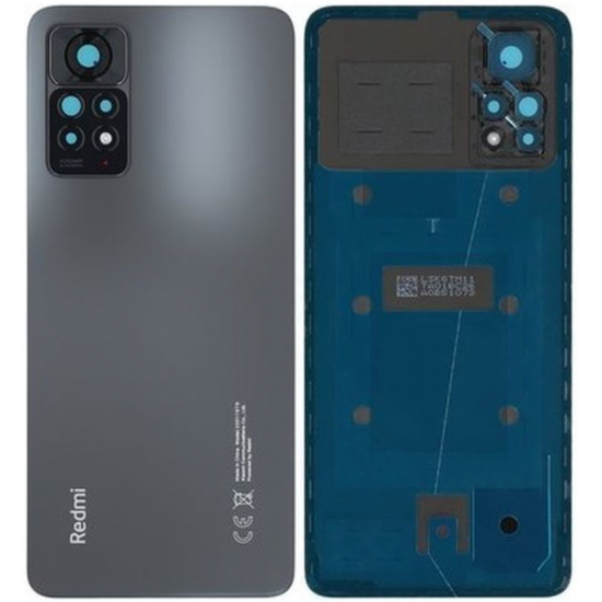 Rear cover (Original) - Black, Redmi Note 11 Pro