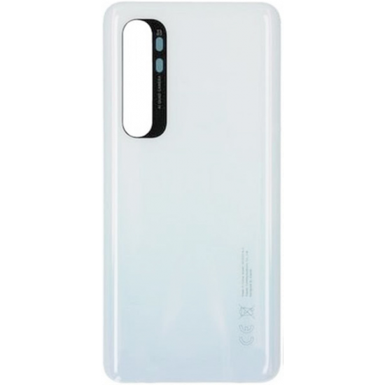 Rear cover (Original) - White, Xiaomi Mi Note 10 Lite Rear cover (Original) - White, Xiaomi Mi Note 10 Lite