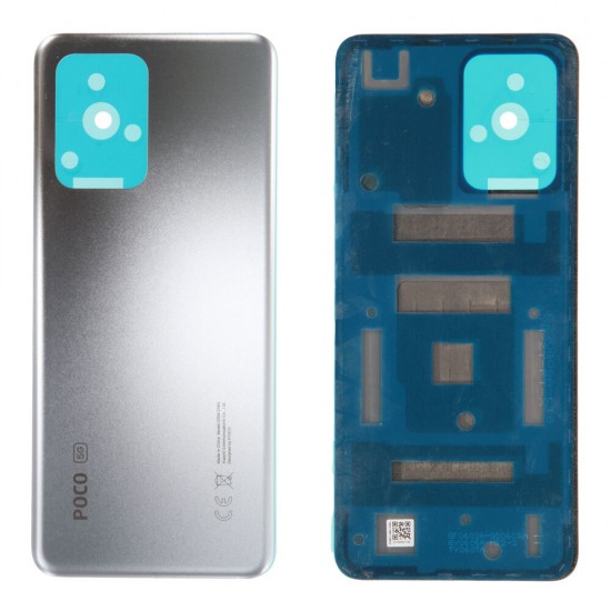 Rear cover (Original) - Silver, Xiaomi Poco X4 GT Rear cover (Original) - Silver, Xiaomi Poco X4 GT